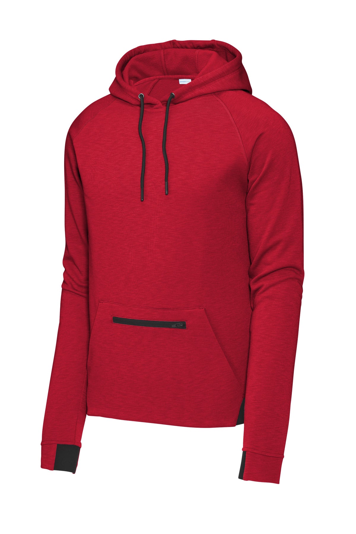 Sport-Tek PosiCharge Strive Hooded Pullover - Deep Red