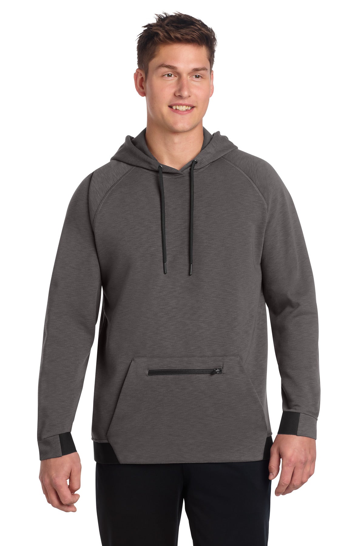 Sport-Tek PosiCharge Strive Hooded Pullover - Graphite