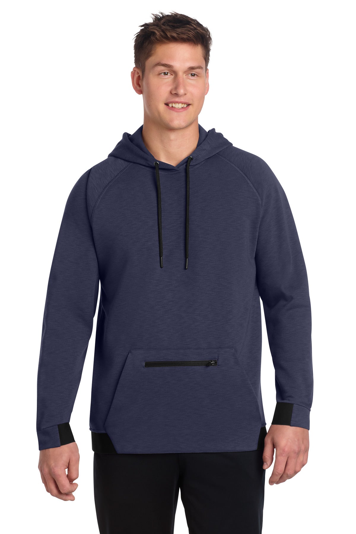 Sport-Tek PosiCharge Strive Hooded Pullover - True Navy
