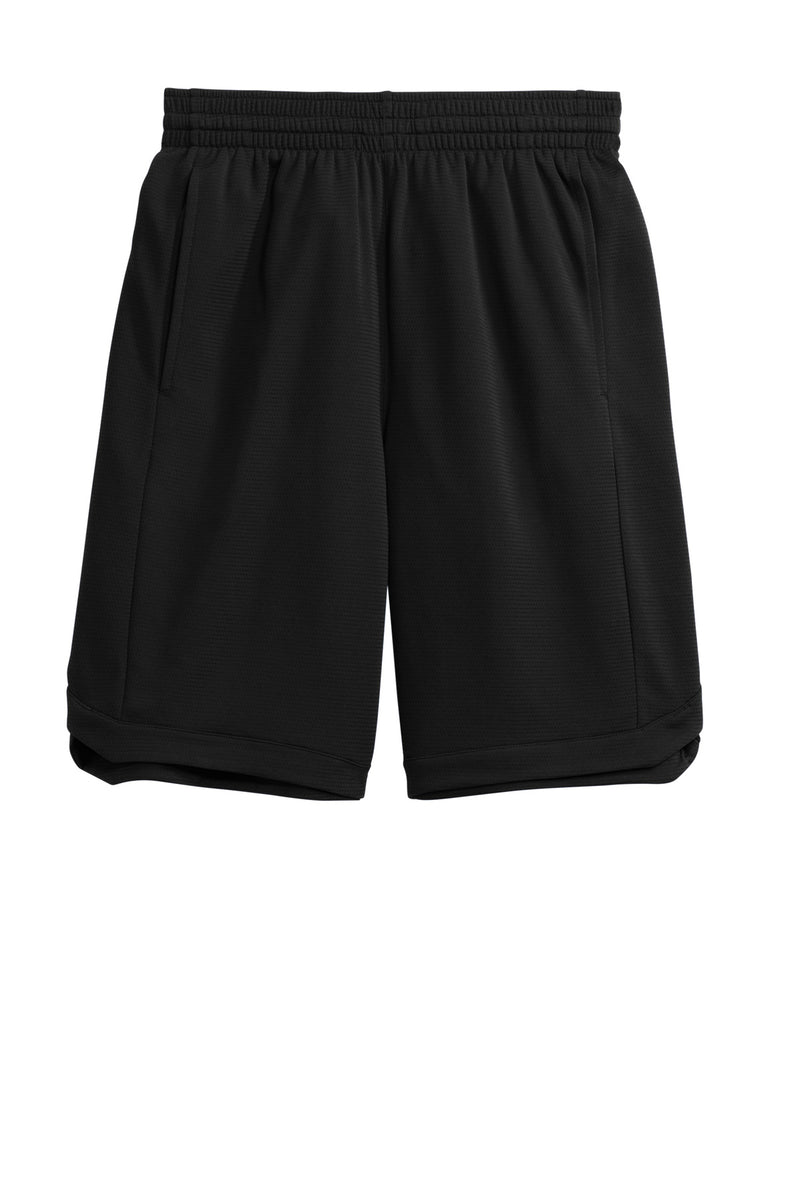 Sport-Tek PosiCharge Position Short with Pockets - Black