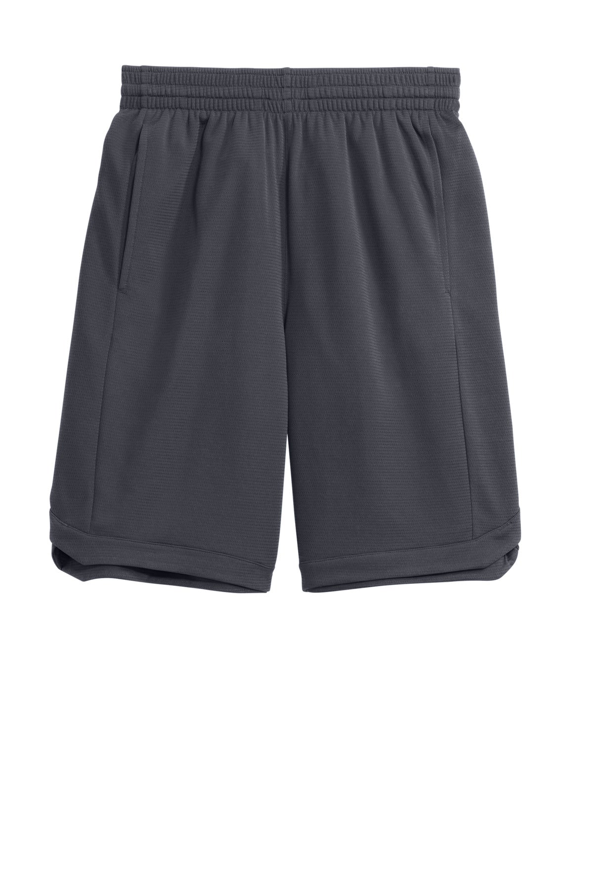 Sport-Tek PosiCharge Position Short with Pockets - Graphite