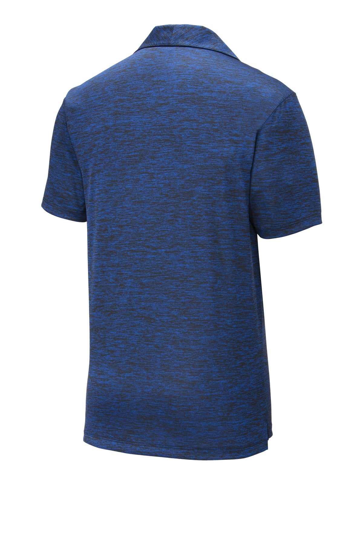 Sport-Tek  PosiCharge  Electric Heather Polo - Dark Royal-Black Electric