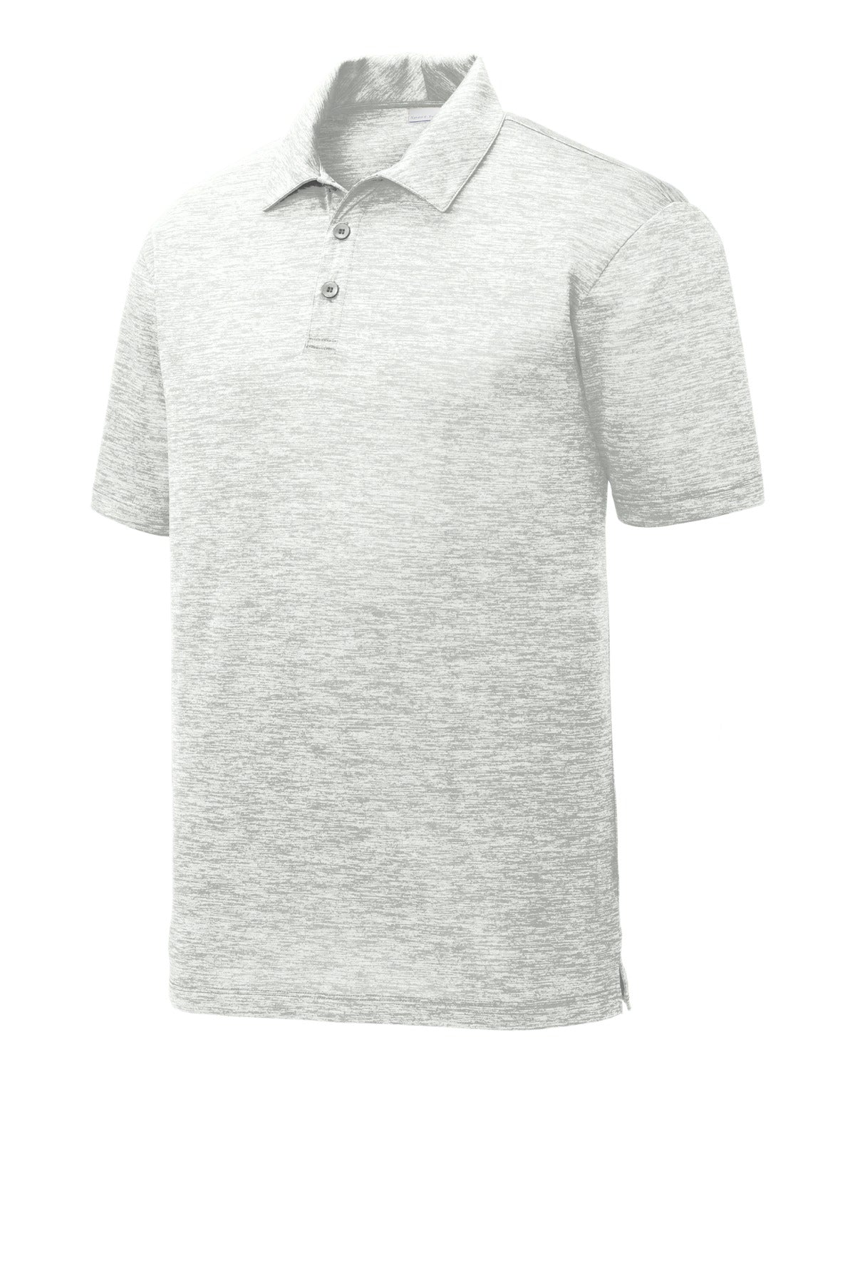Sport-Tek  PosiCharge  Electric Heather Polo - Silver Electric