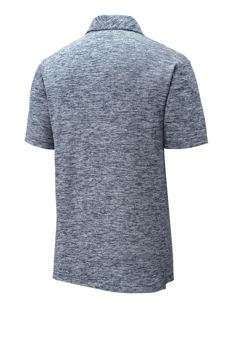 Sport-Tek  PosiCharge  Electric Heather Polo - True Navy Electric