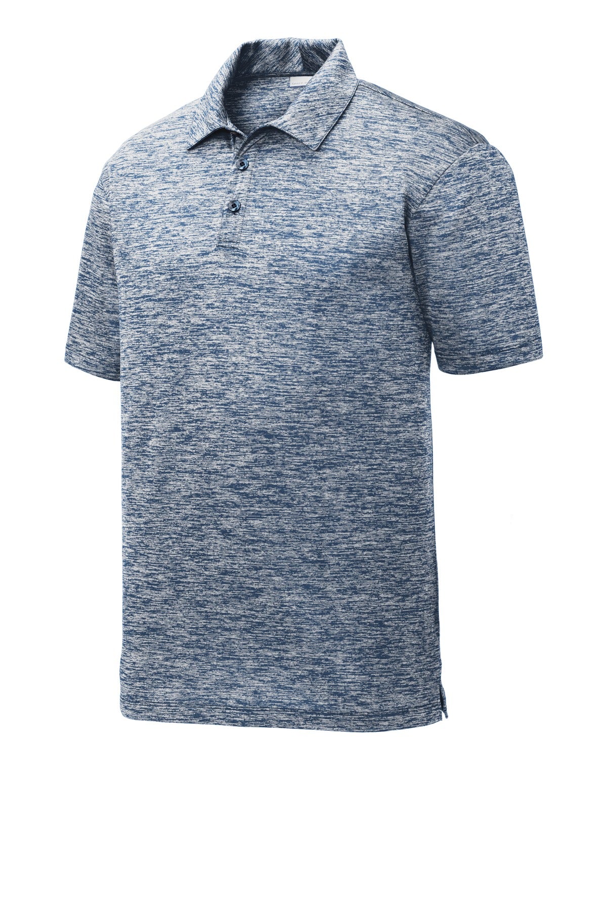 Sport-Tek  PosiCharge  Electric Heather Polo - True Navy Electric