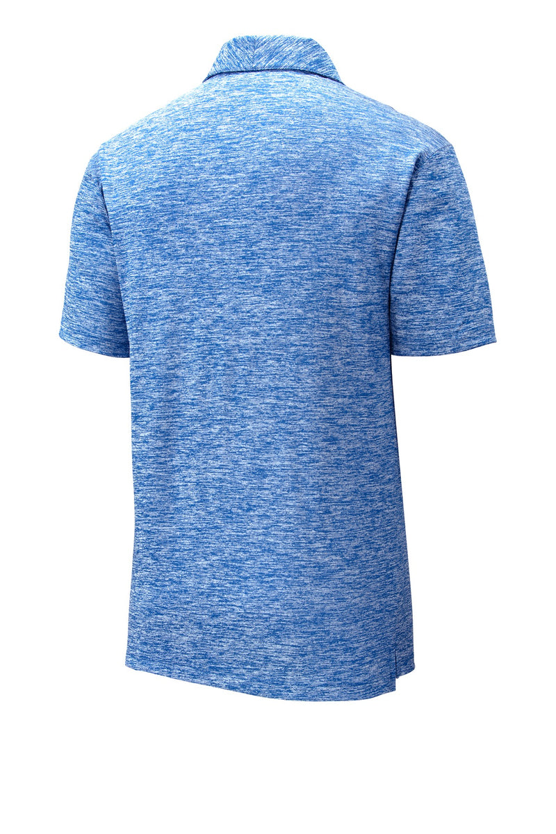 Sport-Tek  PosiCharge  Electric Heather Polo - True Royal Electric