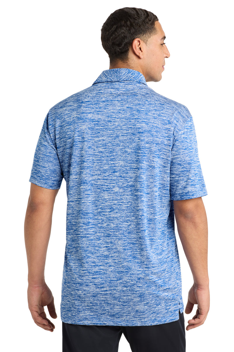 Sport-Tek  PosiCharge  Electric Heather Polo - True Royal Electric