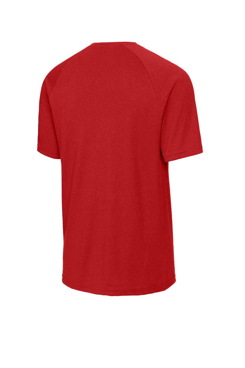 Sport-Tek Halftime Raglan Tee - Deep Red