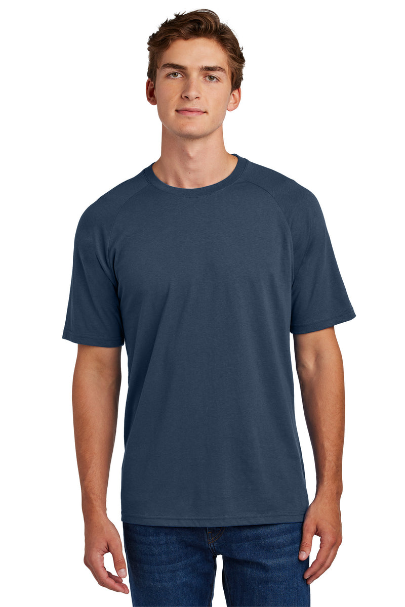 Sport-Tek Halftime Raglan Tee - True Navy