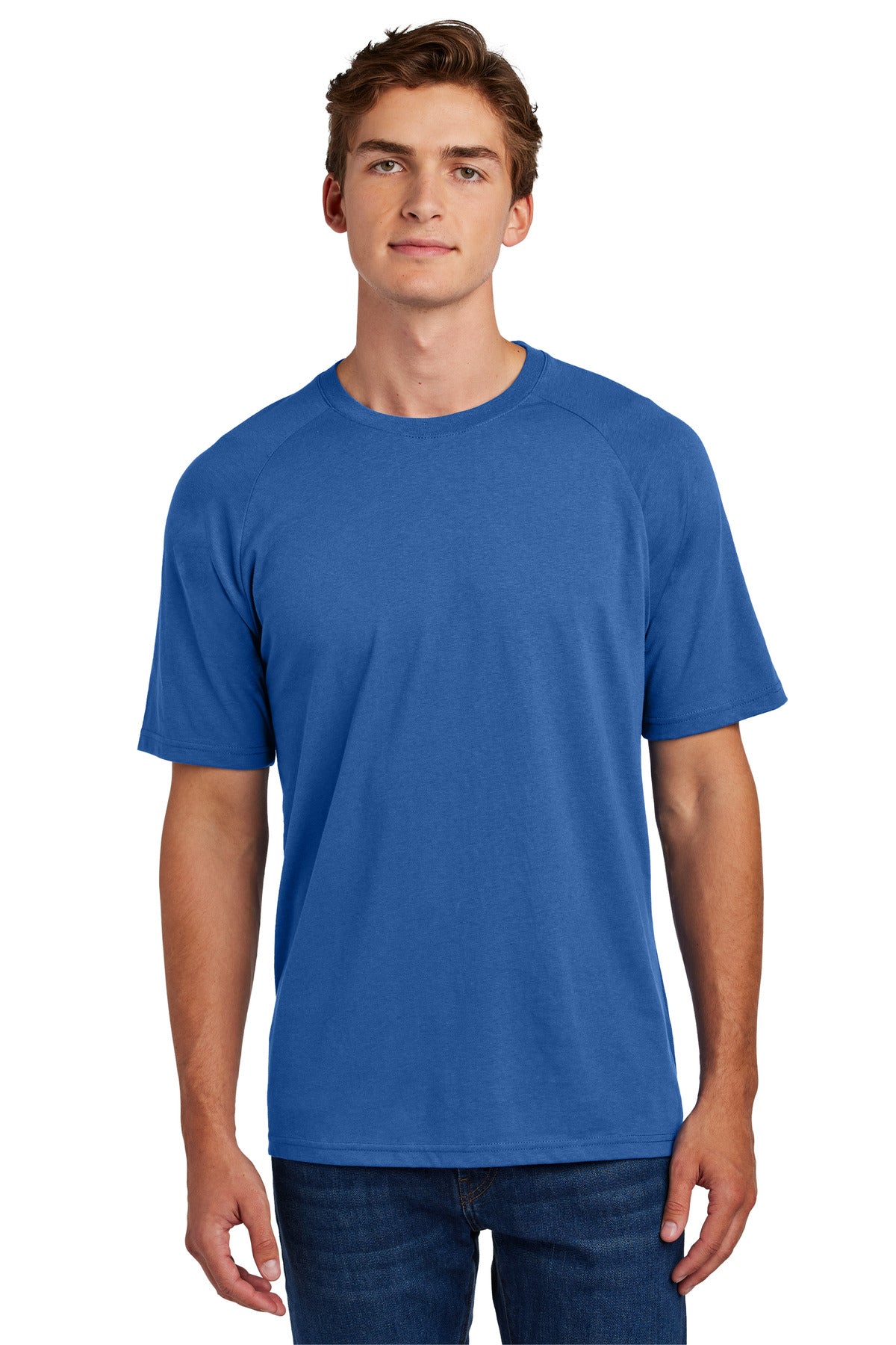 Sport-Tek Halftime Raglan Tee - True Royal