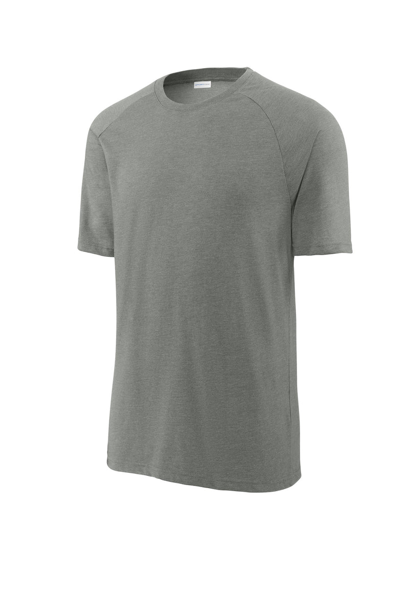 Sport-Tek Halftime Raglan Tee - Vintage Heather