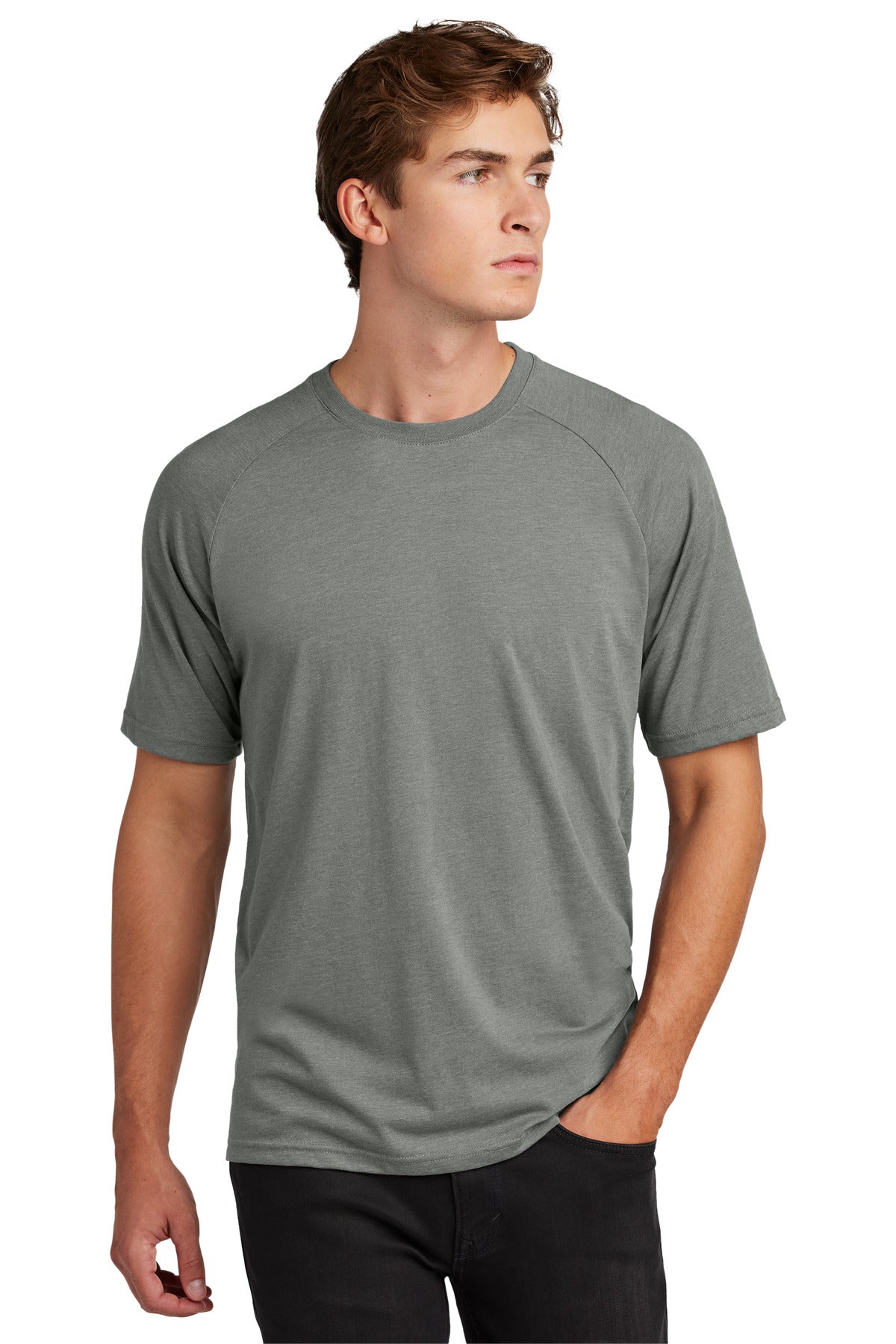 Sport-Tek Halftime Raglan Tee - Vintage Heather
