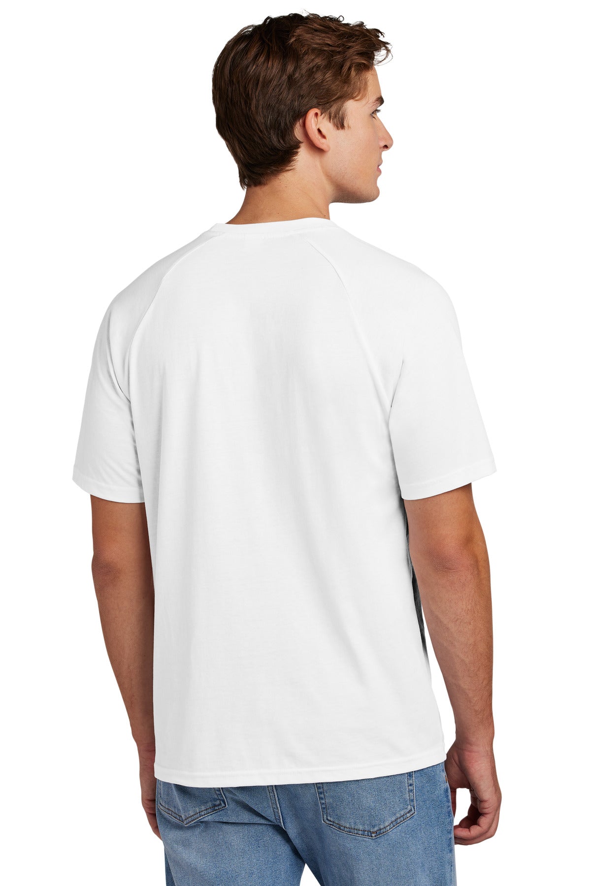 Sport-Tek Halftime Raglan Tee - White