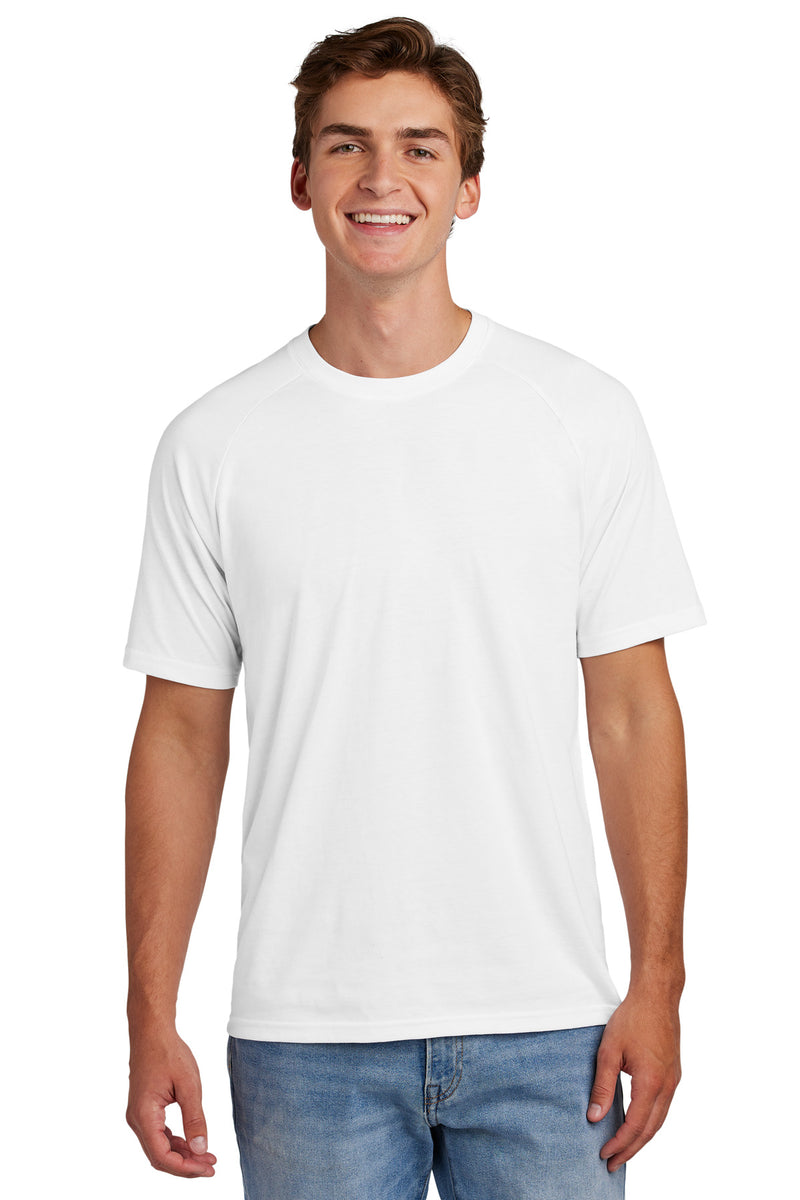 Sport-Tek Halftime Raglan Tee - White