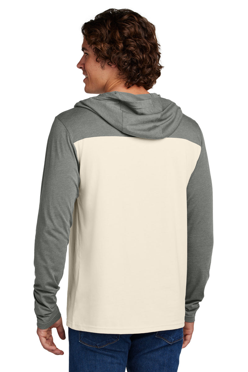 Sport-Tek Halftime Long Sleeve Hoodie - Vintage Heather/ Ecru