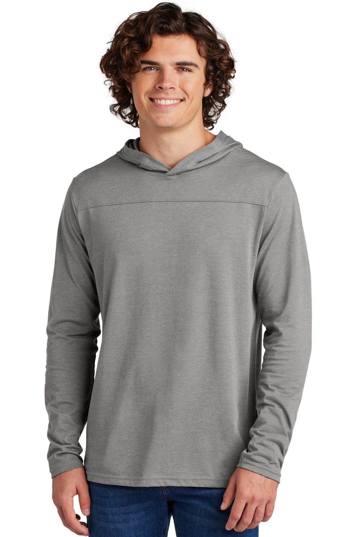 Sport-Tek Halftime Long Sleeve Hoodie - Vintage Heather