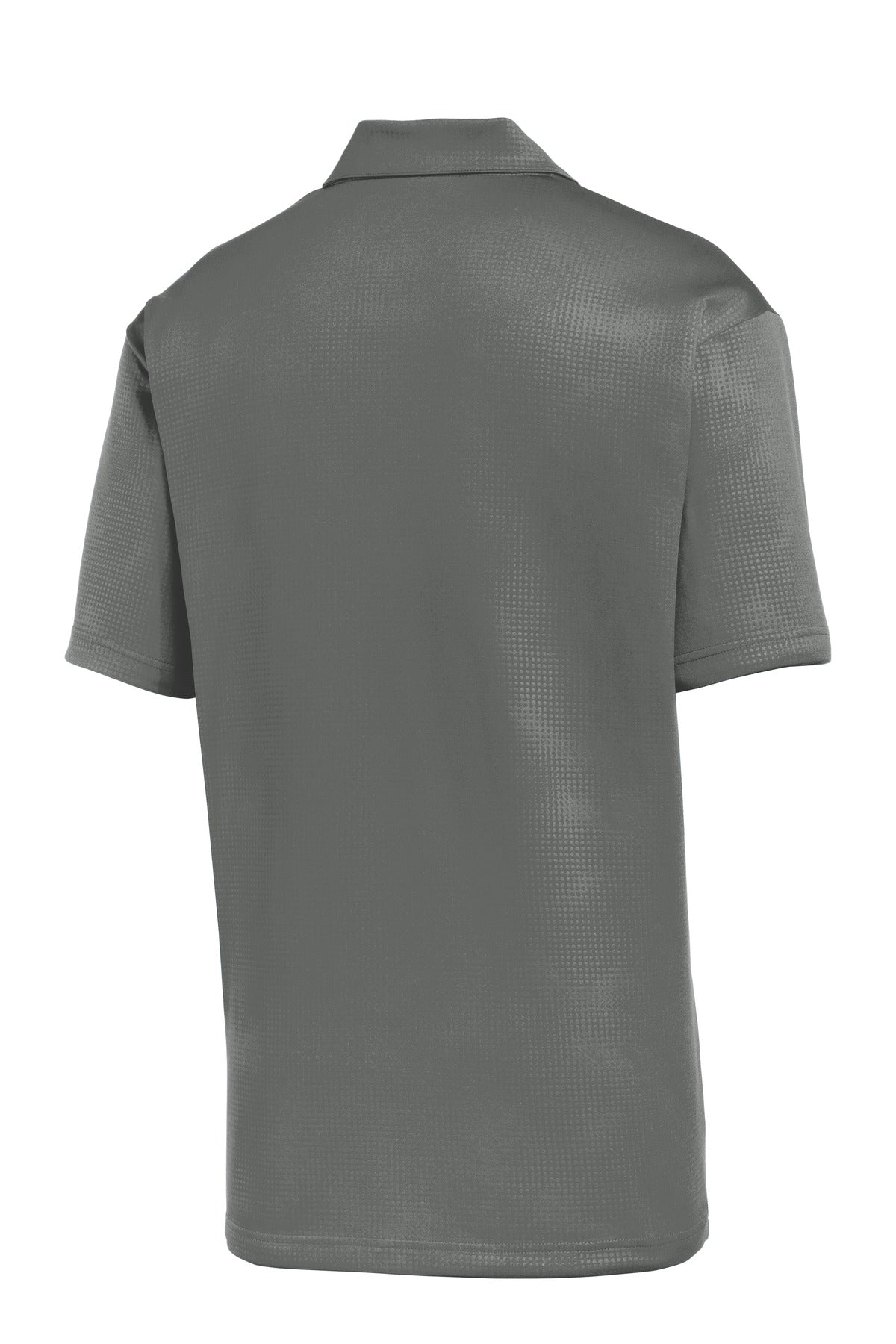 Sport-Tek Embossed PosiCharge Tough Polo - Dark Smoke Grey
