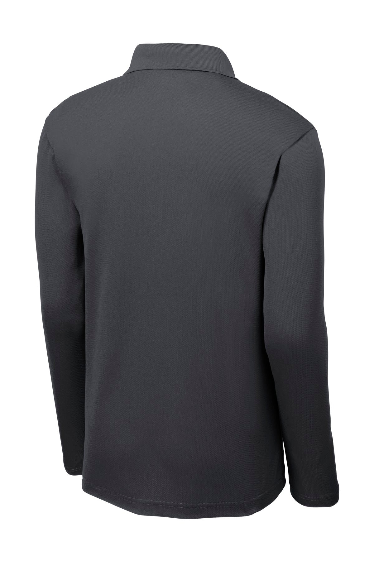 Sport-Tek  PosiCharge  RacerMesh  Long Sleeve Polo - Graphite