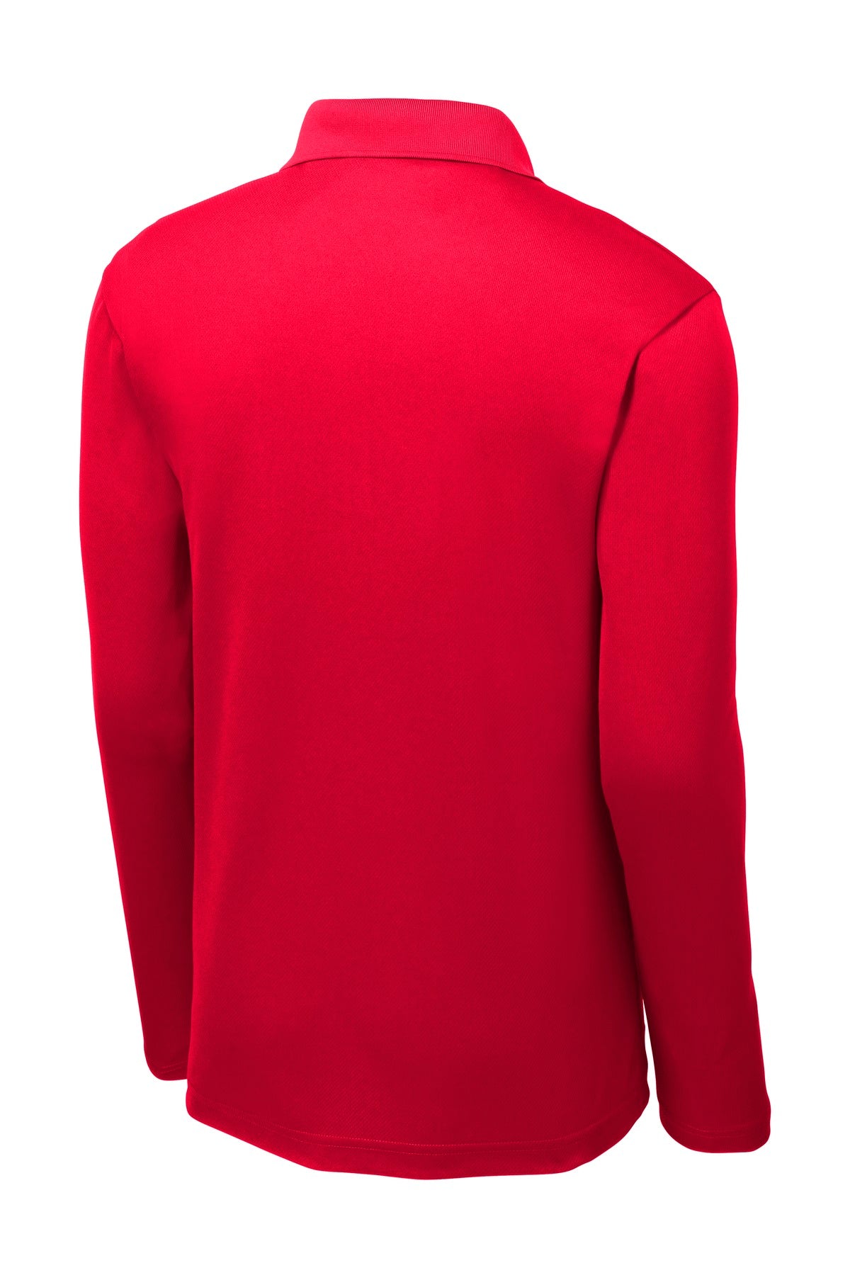 Sport-Tek  PosiCharge  RacerMesh  Long Sleeve Polo - True Red