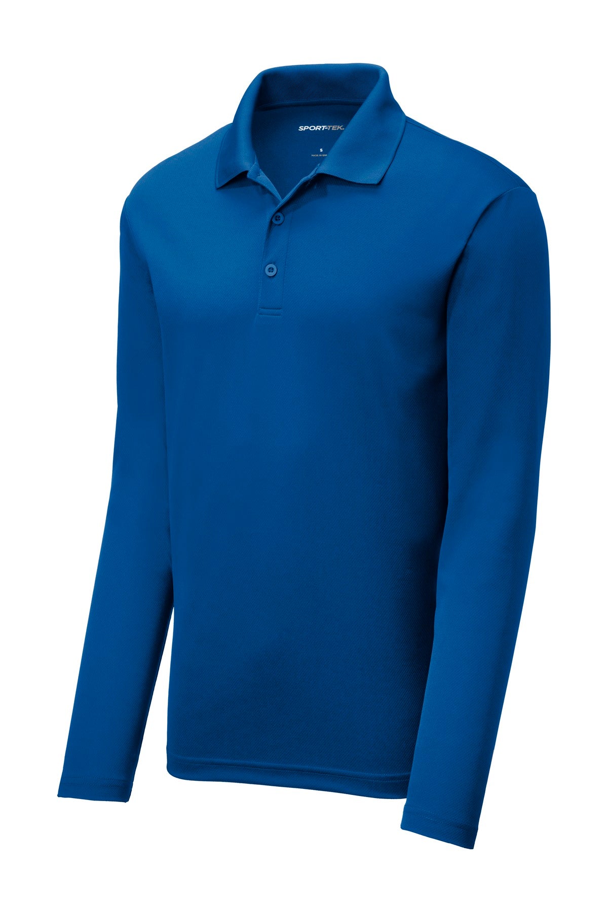 Sport-Tek  PosiCharge  RacerMesh  Long Sleeve Polo - True Royal