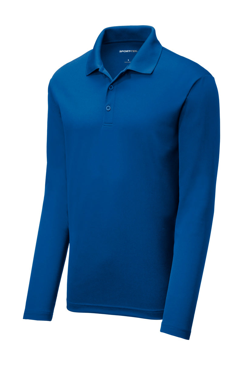 Sport-Tek  PosiCharge  RacerMesh  Long Sleeve Polo - True Royal