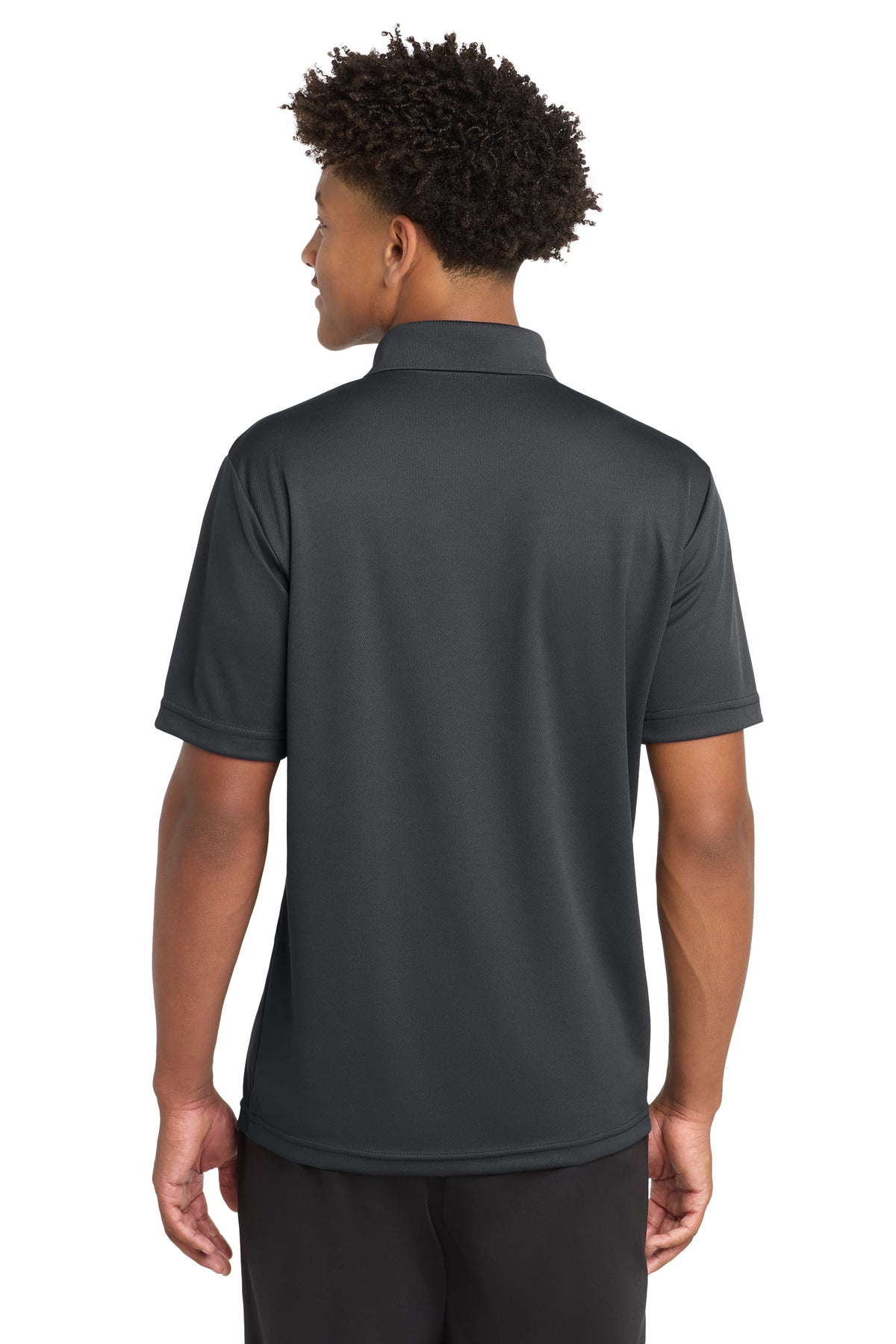 Sport-Tek  PosiCharge  RacerMesh  Pocket Polo - Graphite