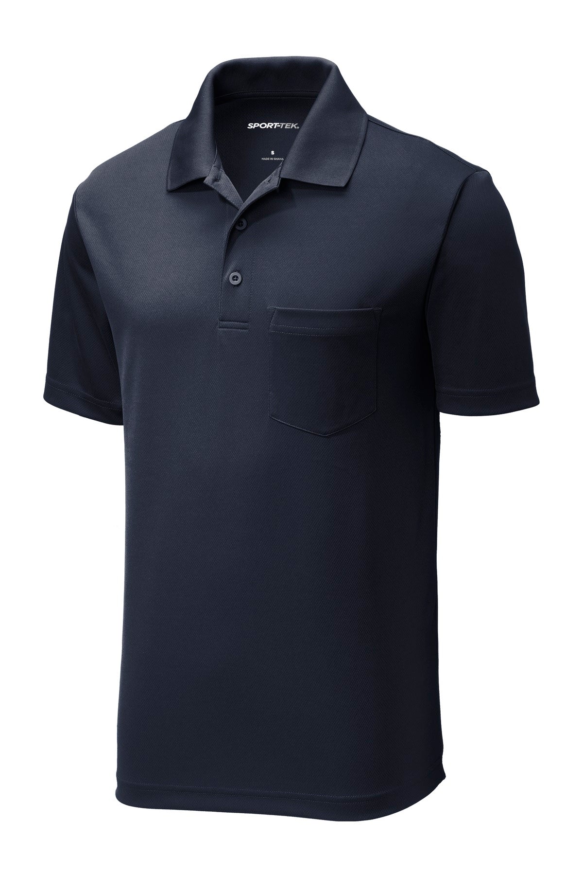 Sport-Tek  PosiCharge  RacerMesh  Pocket Polo - True Navy
