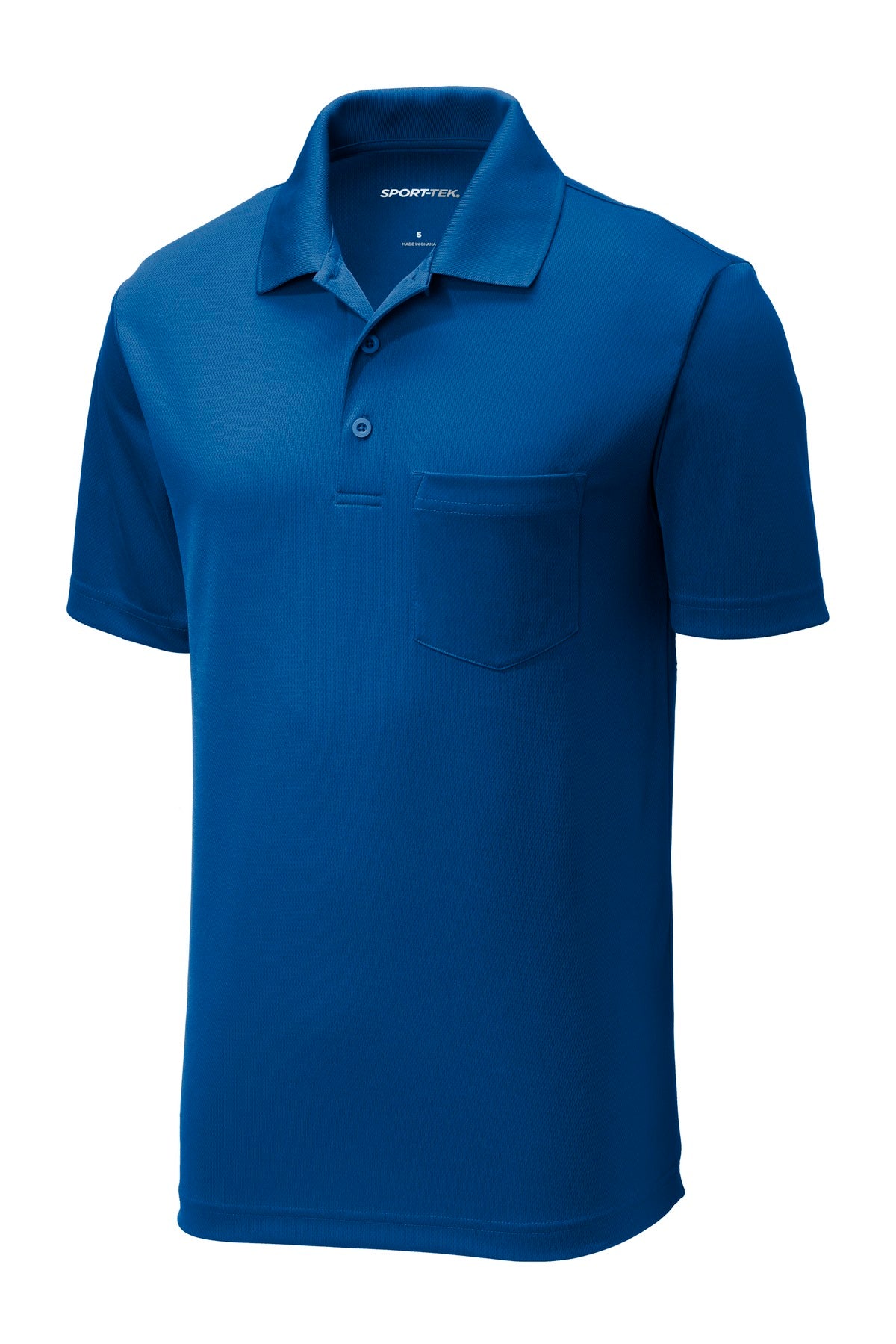 Sport-Tek  PosiCharge  RacerMesh  Pocket Polo - True Royal