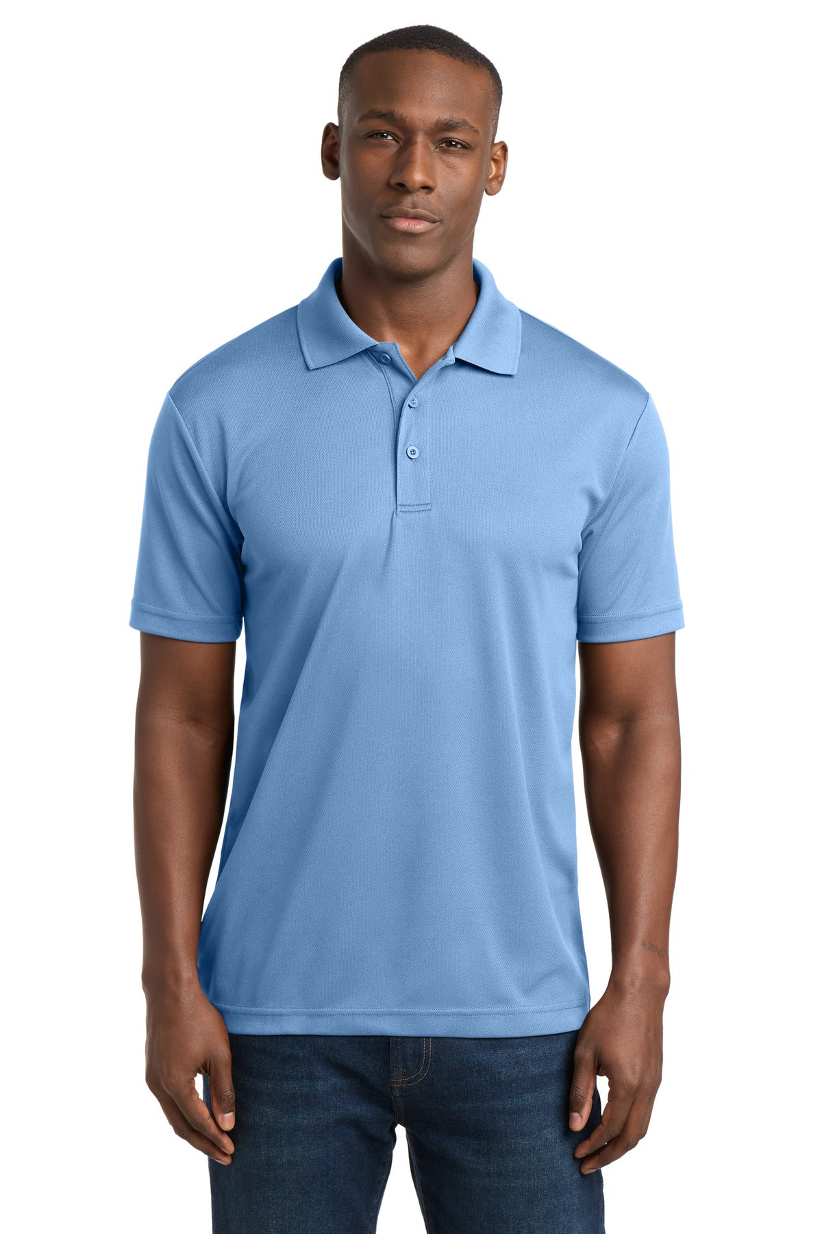 Sport-Tek PosiCharge RacerMesh Polo - Carolina Blue