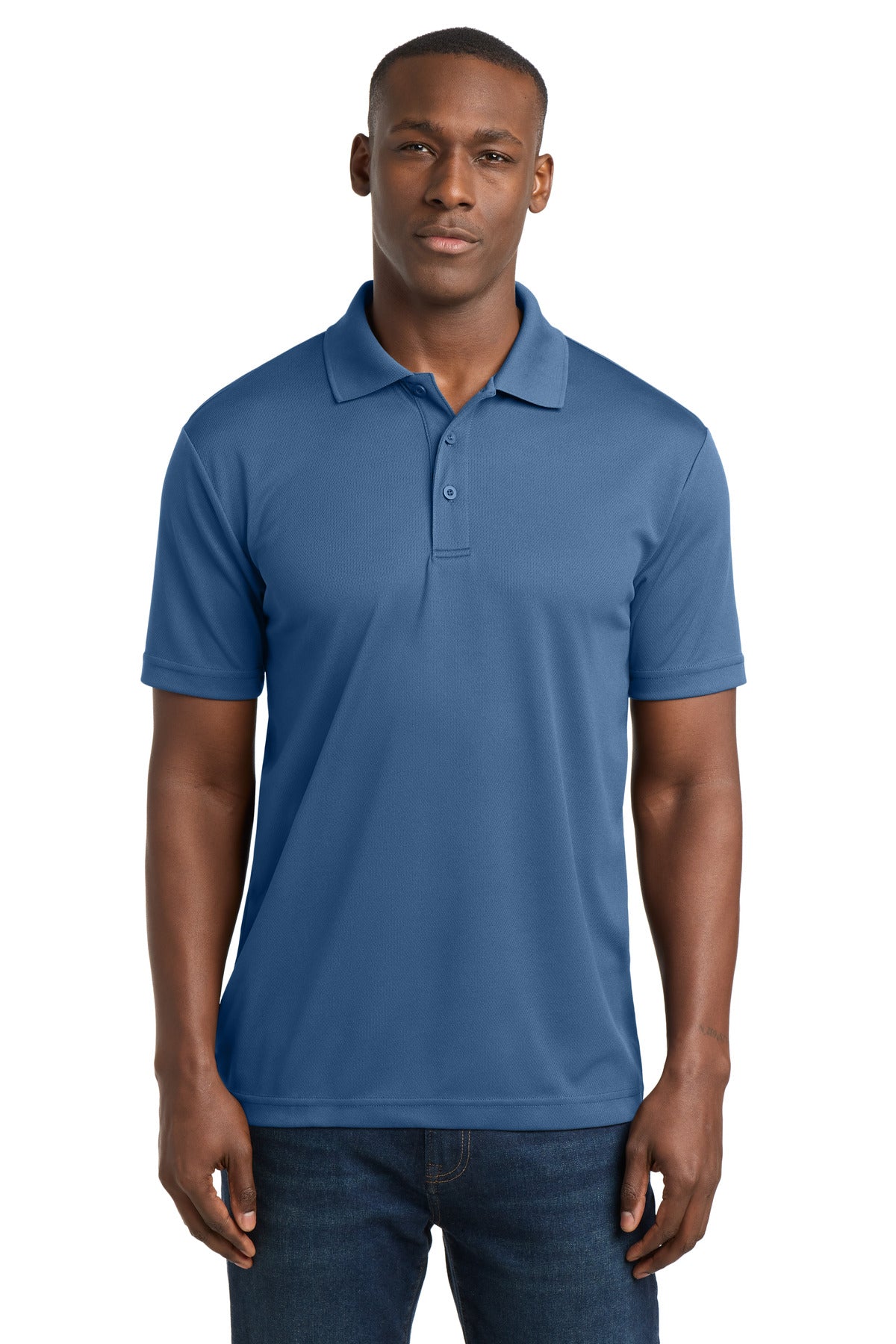 Sport-Tek PosiCharge RacerMesh Polo - Dawn Blue
