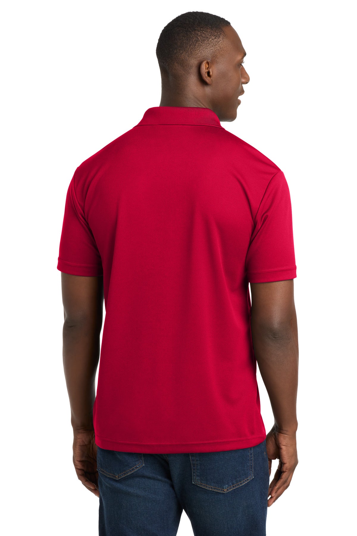 Sport-Tek PosiCharge RacerMesh Polo - Deep Red