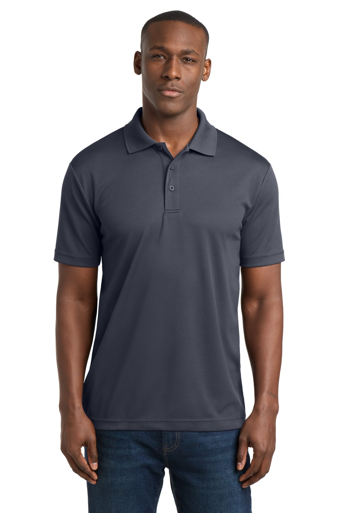 Sport-Tek PosiCharge RacerMesh Polo - Graphite
