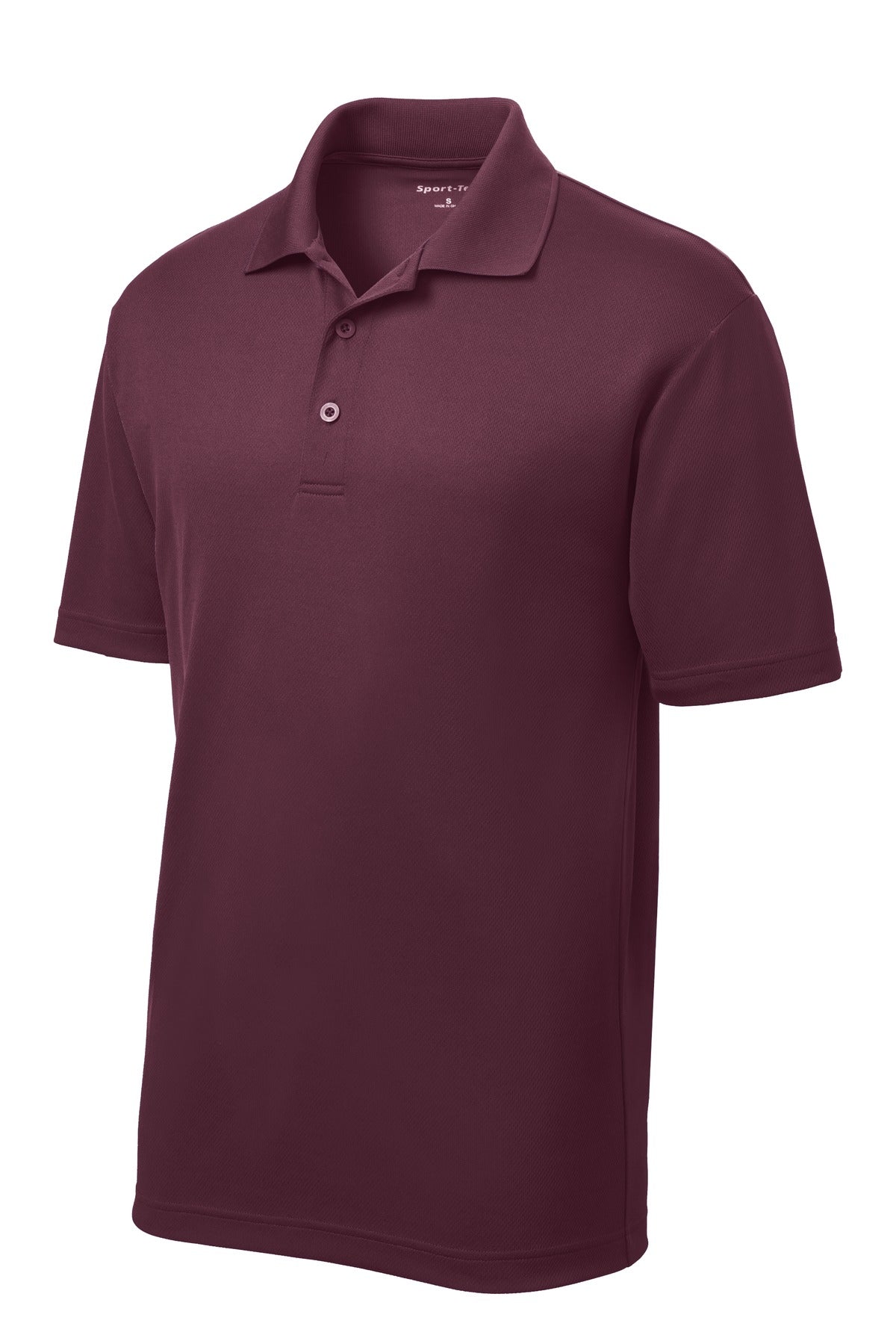 Sport-Tek PosiCharge RacerMesh Polo - Maroon
