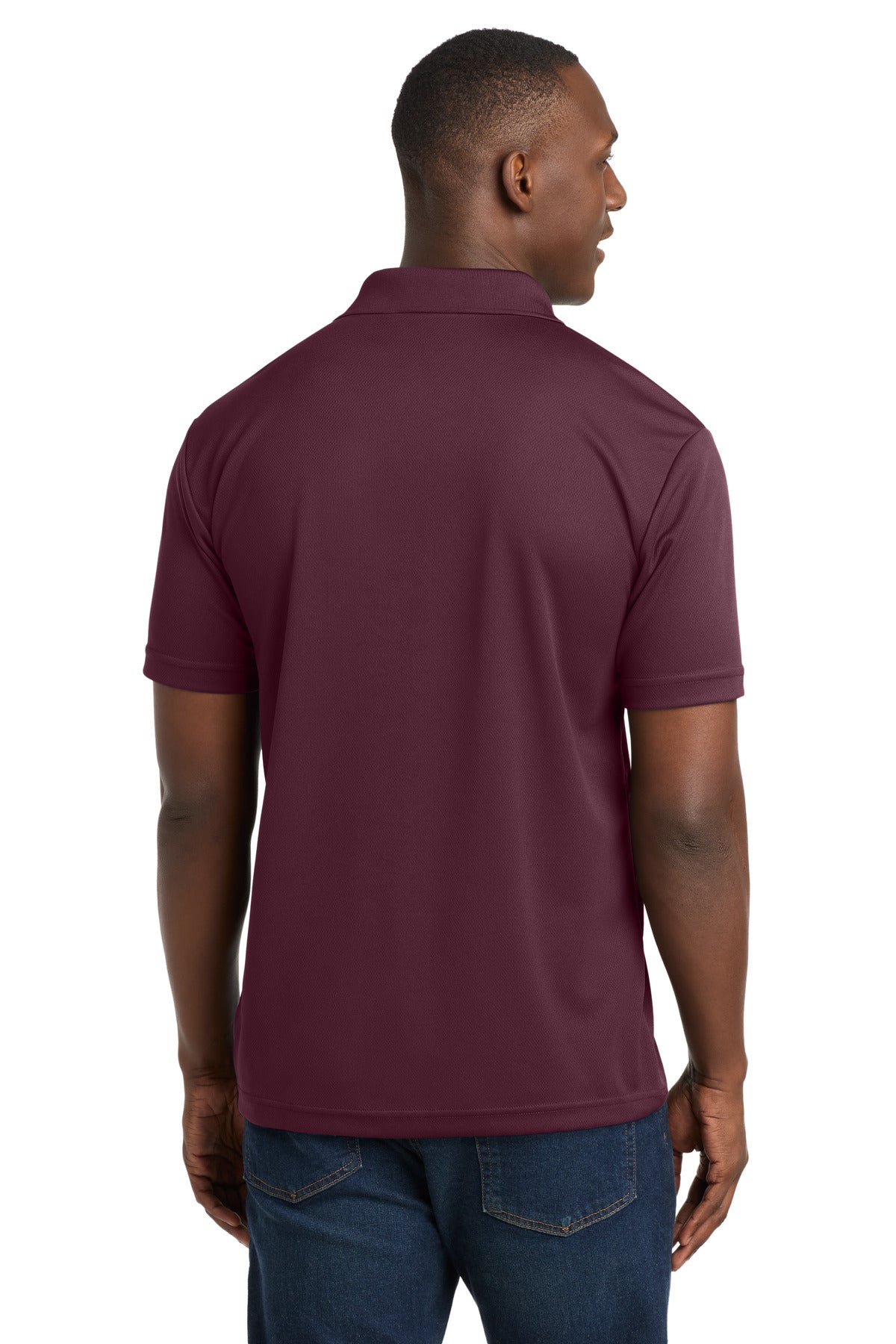 Sport-Tek PosiCharge RacerMesh Polo - Maroon