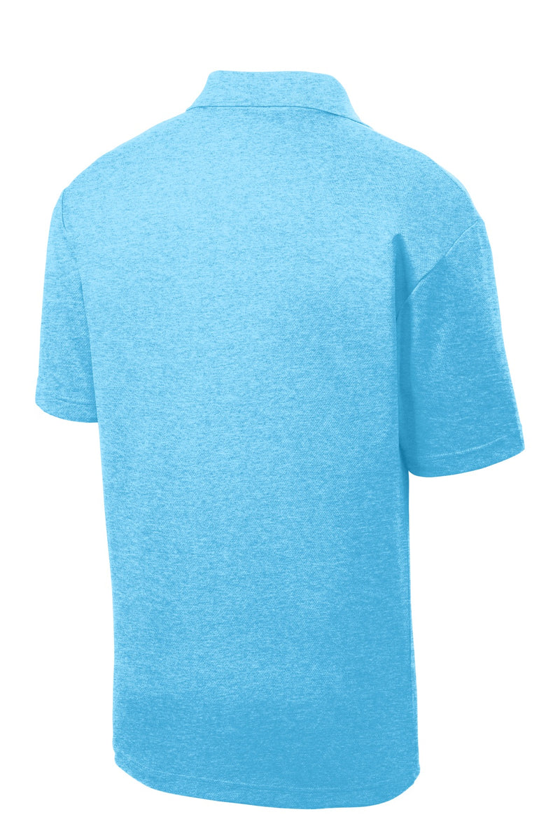 Sport-Tek PosiCharge RacerMesh Polo - Pond Blue Heather
