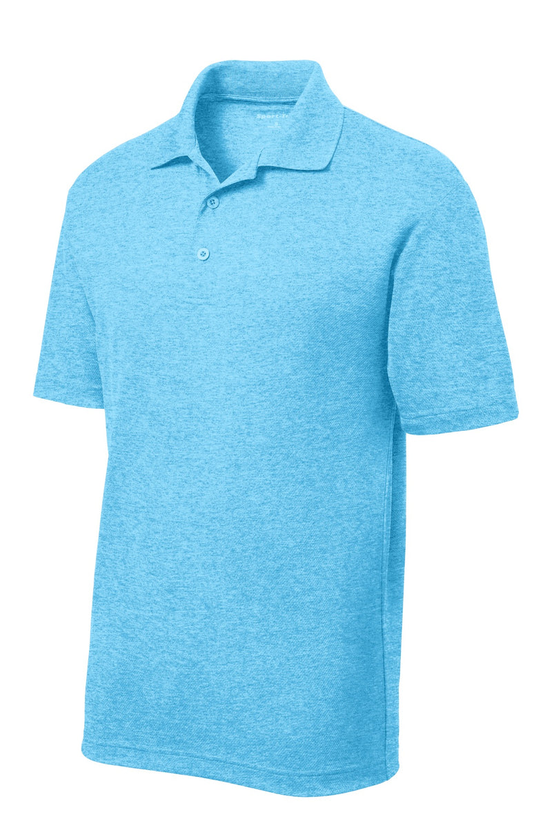 Sport-Tek PosiCharge RacerMesh Polo - Pond Blue Heather