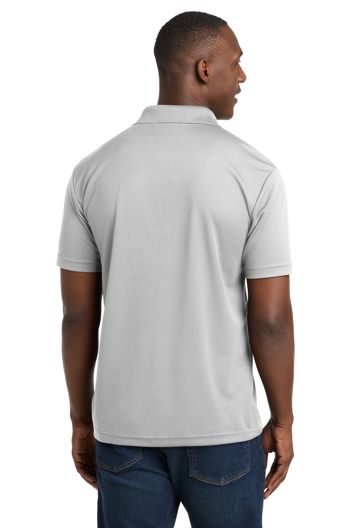 Sport-Tek PosiCharge RacerMesh Polo - Silver