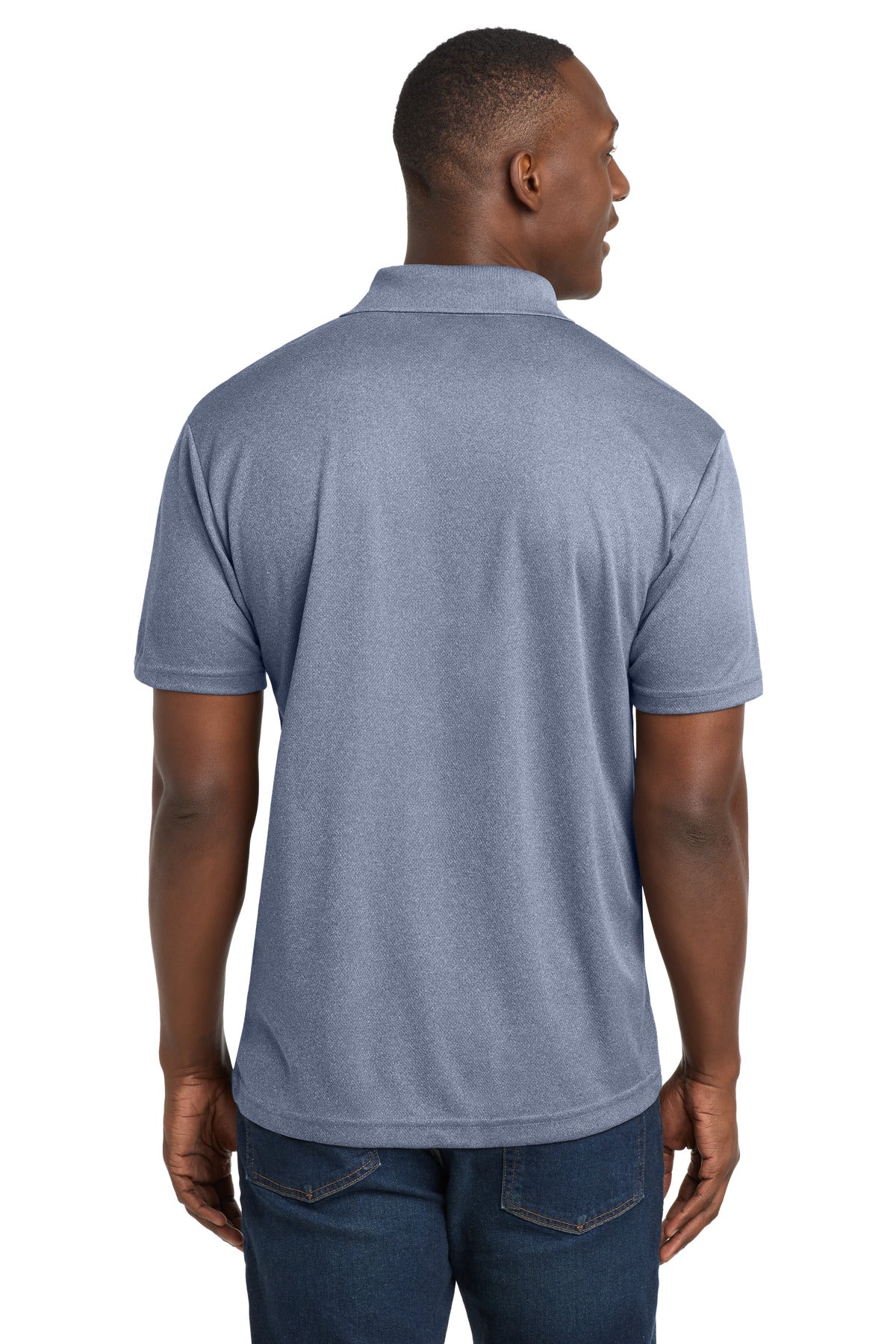 Sport-Tek PosiCharge RacerMesh Polo - True Navy Heather