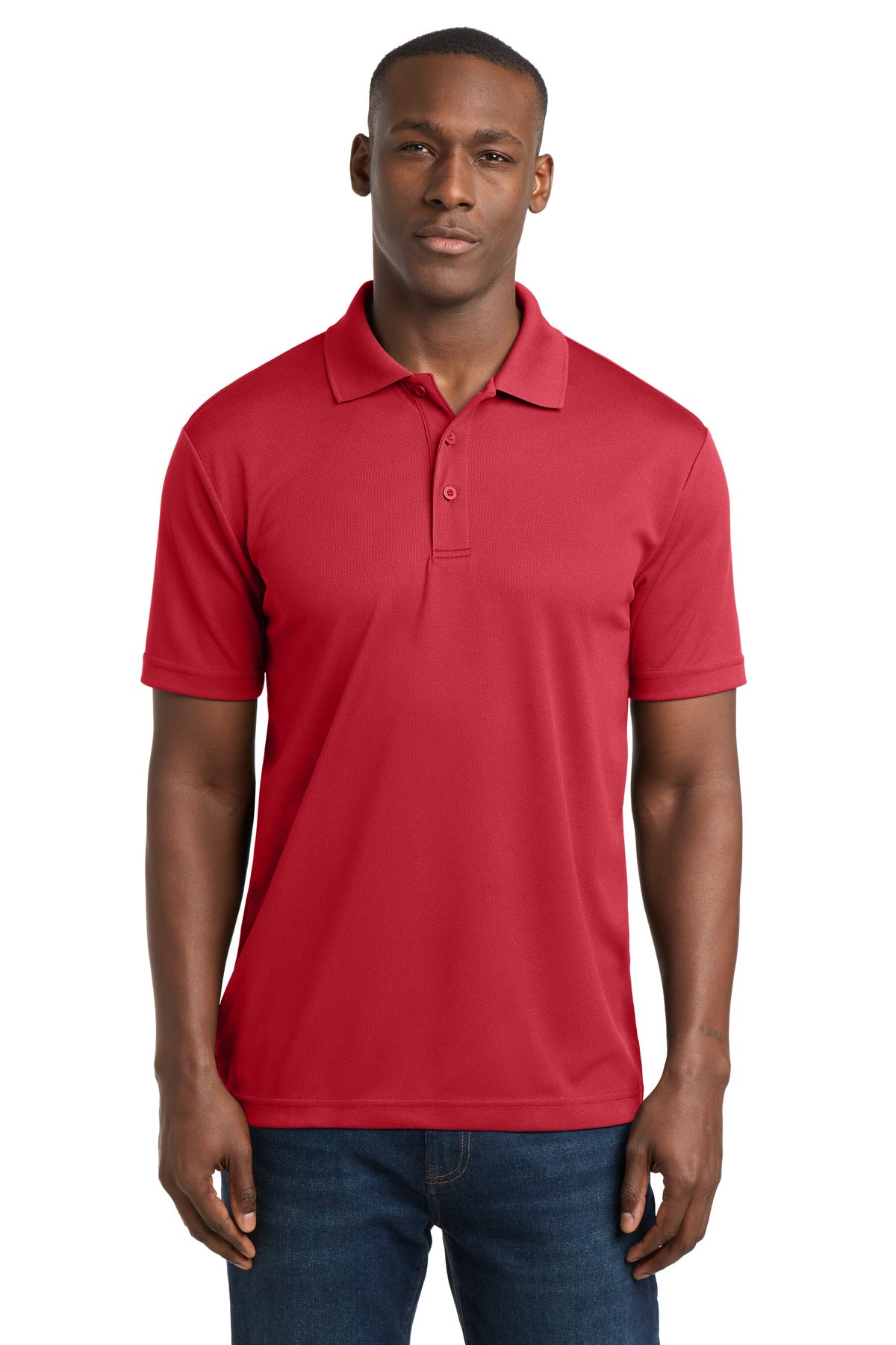 Sport-Tek PosiCharge RacerMesh Polo - True Red