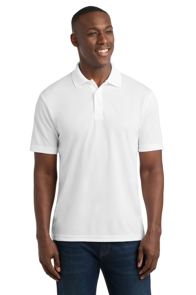Sport-Tek PosiCharge RacerMesh Polo - White
