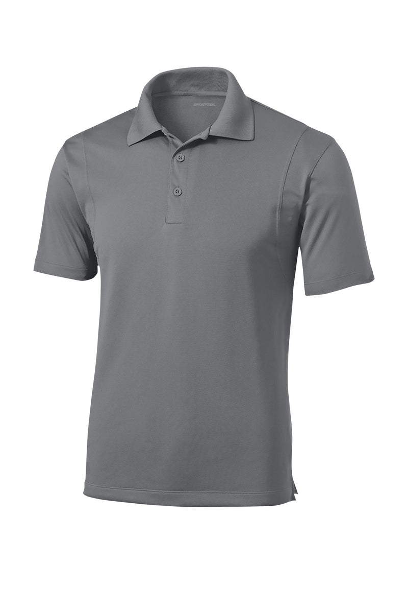 Sport-Tek Micropique Sport-Wick Polo - Grey Concrete