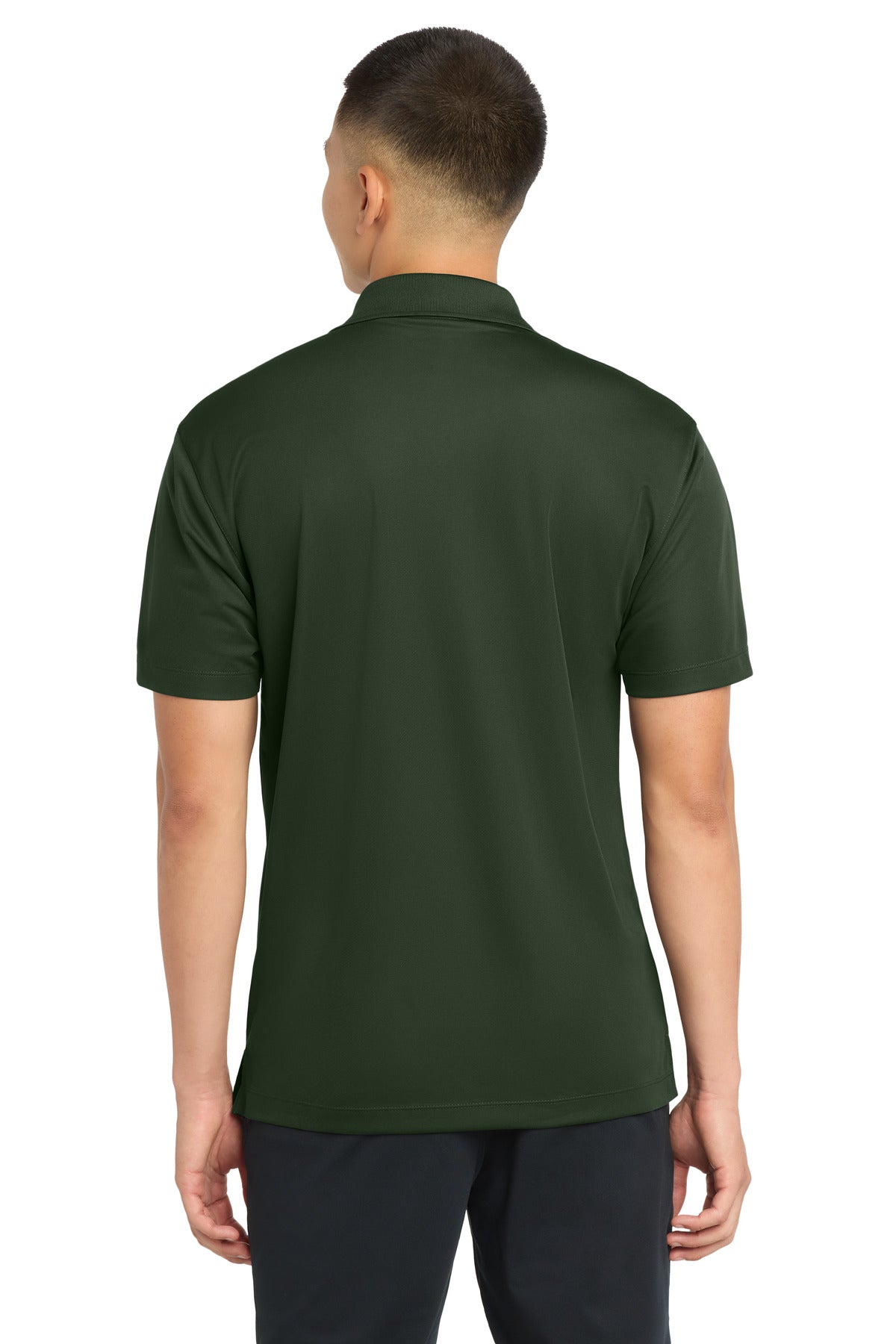 Sport-Tek Micropique Sport-Wick Pocket Polo - Forest Green