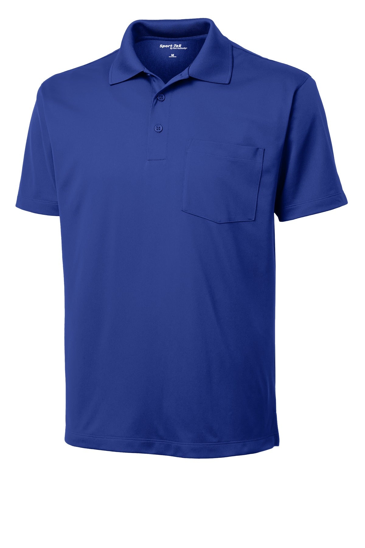 Sport-Tek Micropique Sport-Wick Pocket Polo - True Royal