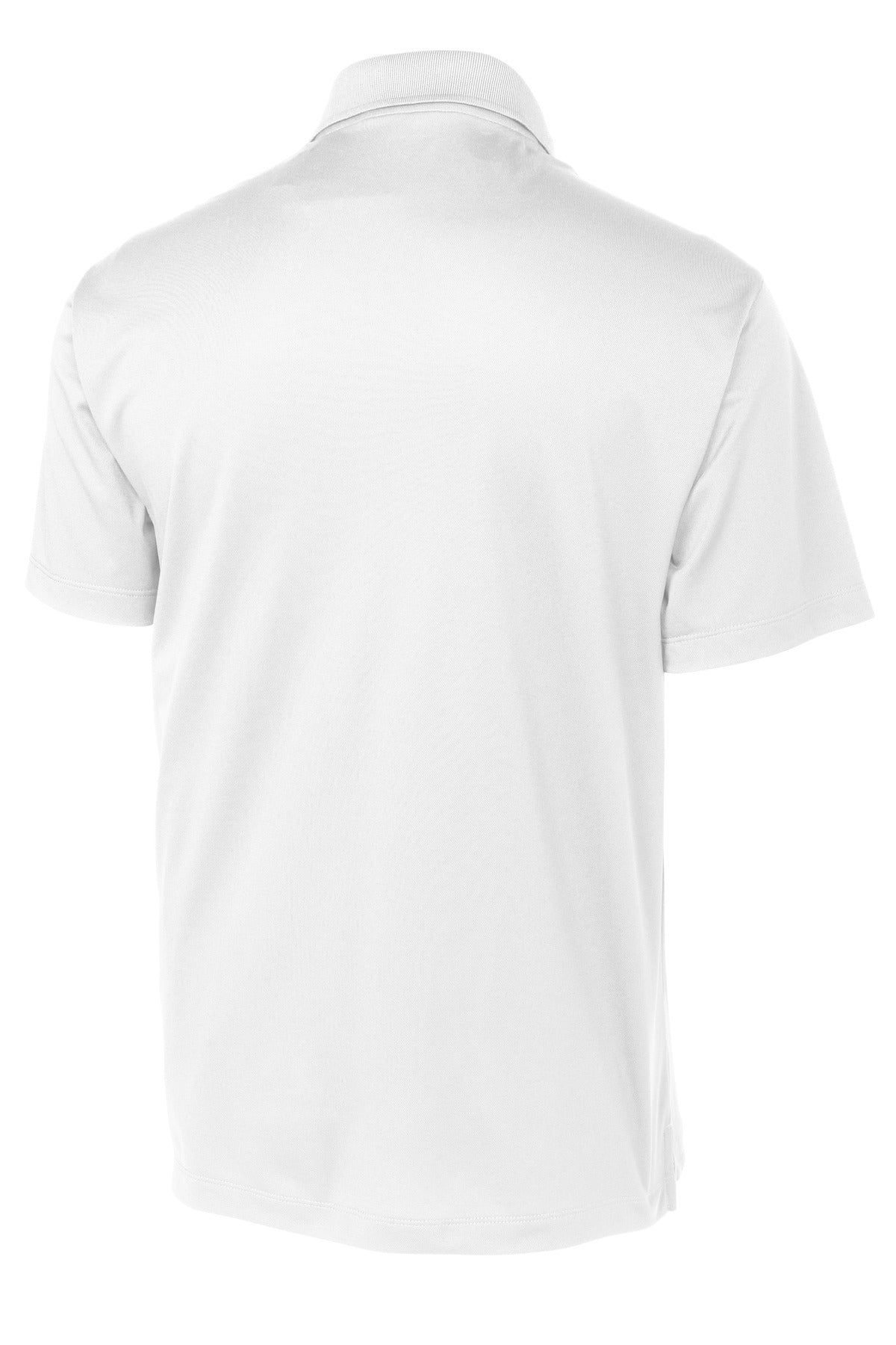 Sport-Tek Micropique Sport-Wick Pocket Polo - White