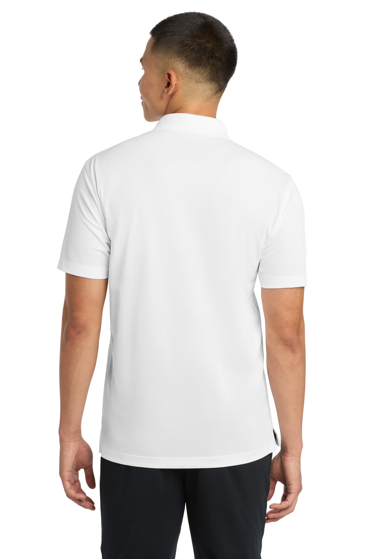 Sport-Tek Micropique Sport-Wick Pocket Polo - White