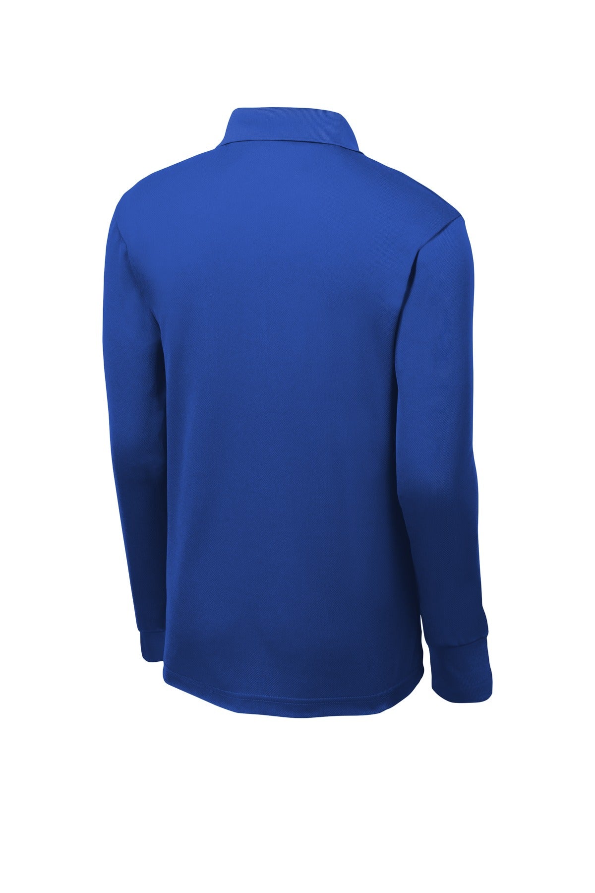 Sport-Tek Long Sleeve Micropique Sport-Wick Polo - True Royal