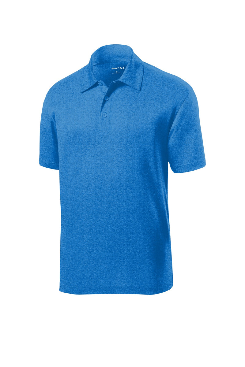 Sport-Tek Heather Contender Polo - Blue Wake Heather