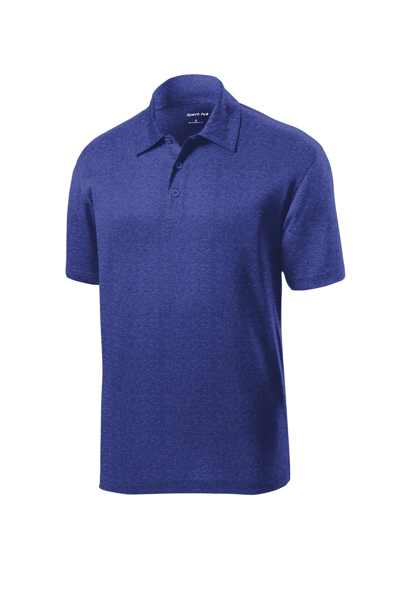 Sport-Tek Heather Contender Polo - Cobalt Heather