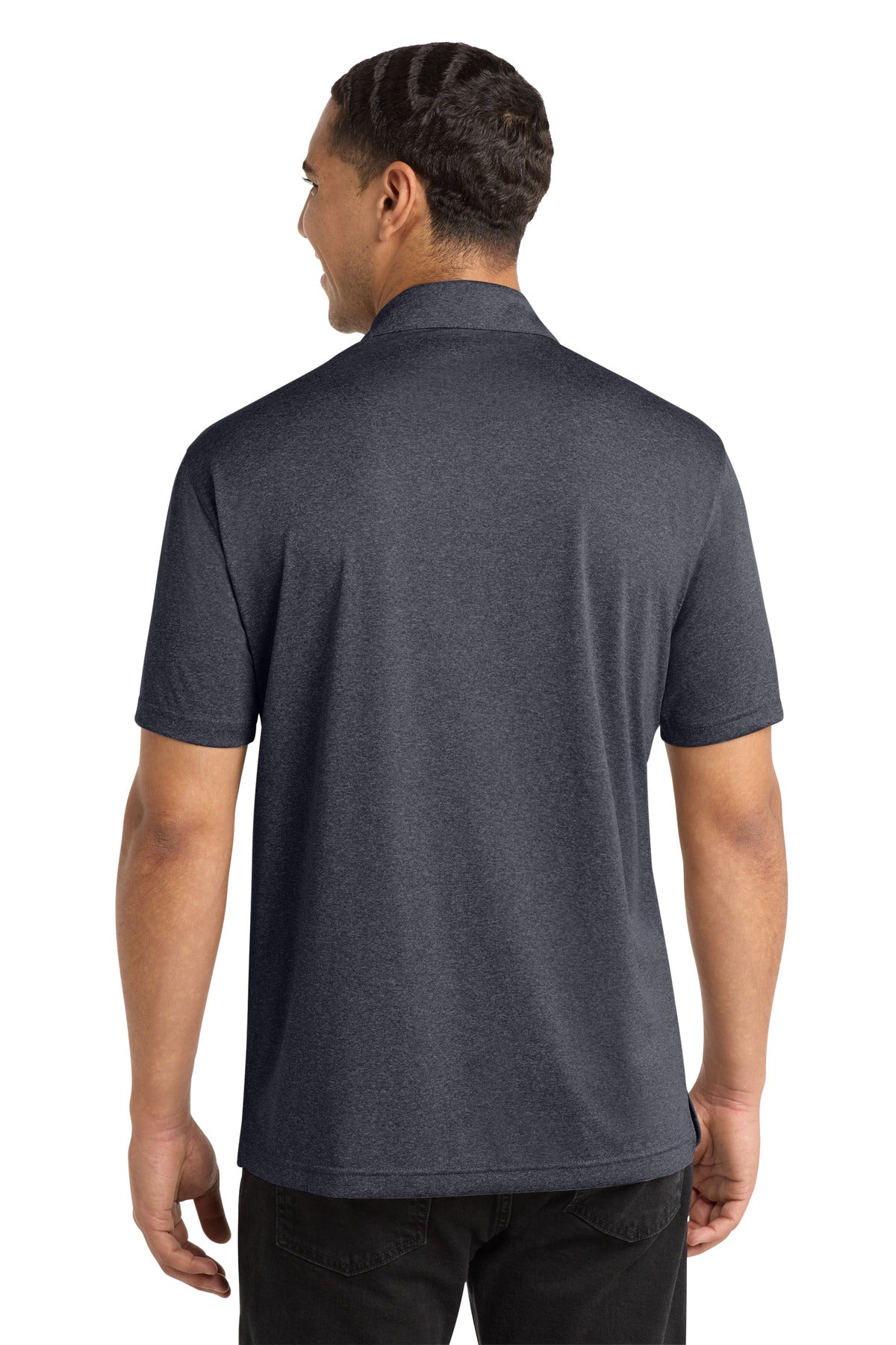 Sport-Tek Heather Contender Polo - Graphite Heather