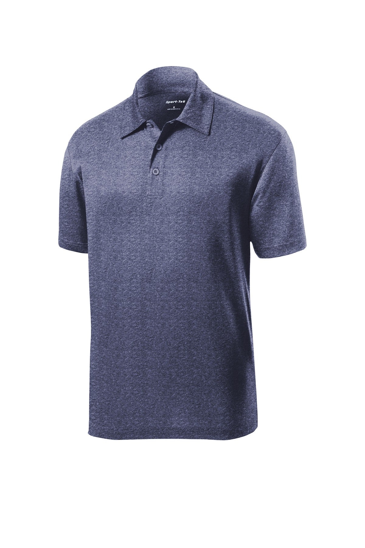 Sport-Tek Heather Contender Polo - True Navy Heather